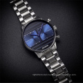 Custom logo all 316L stainless steel wristwatch water resistant minimalist luxury men quartz wristwatches